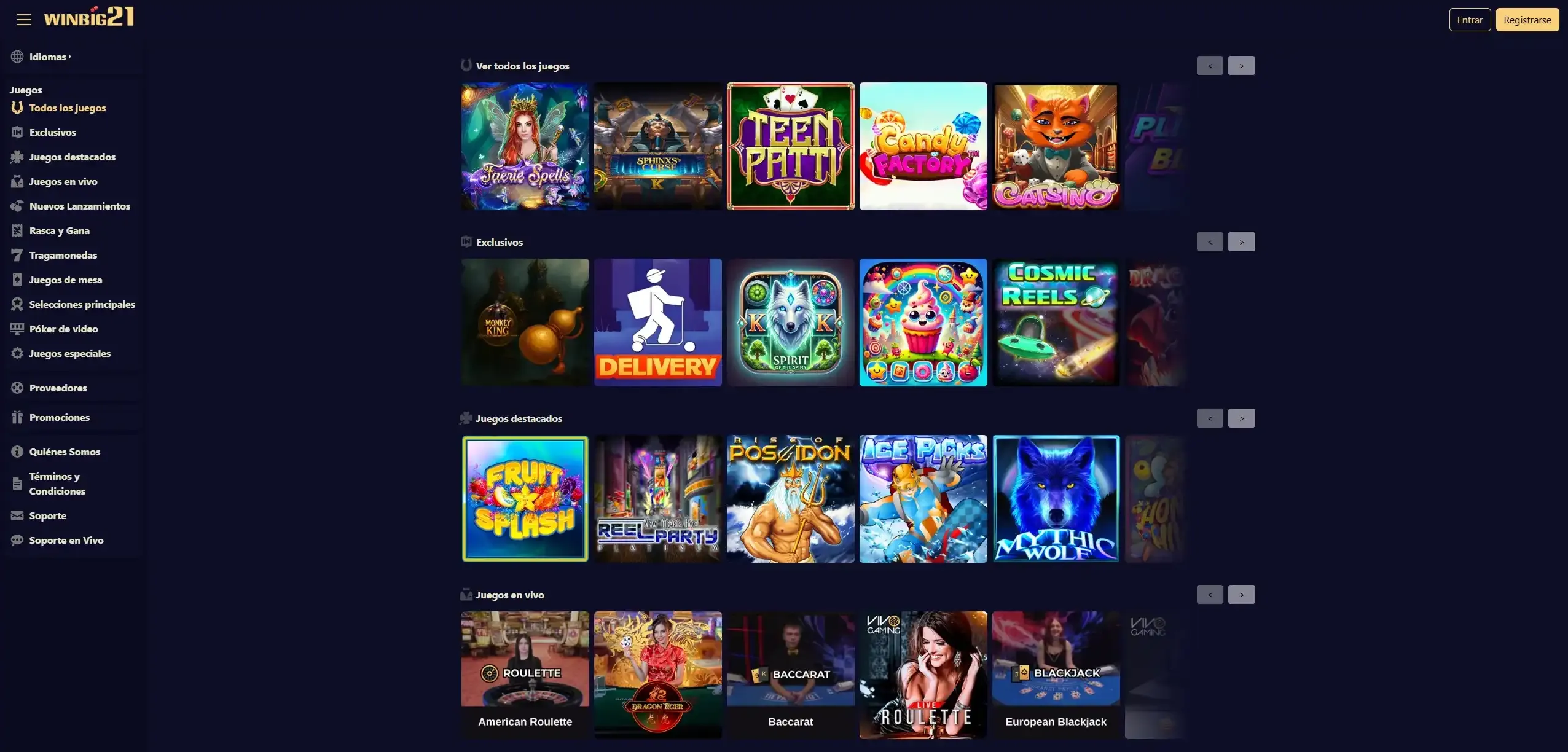 Winbig21 Casino